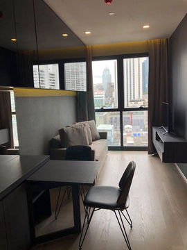 For rent, Ashton Asoke, 1 bedroom, 12th floor, near MRT Sukhumvit.