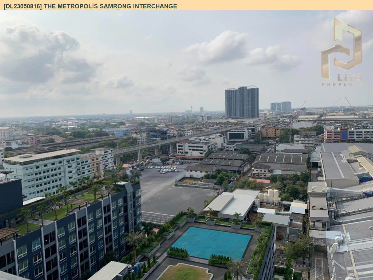 picture DL23050816 Condo for rent, The Metropolis Samrong Interchange , ready to move in, call urgently 0638692663 LineID @655ebbvc - 11/12