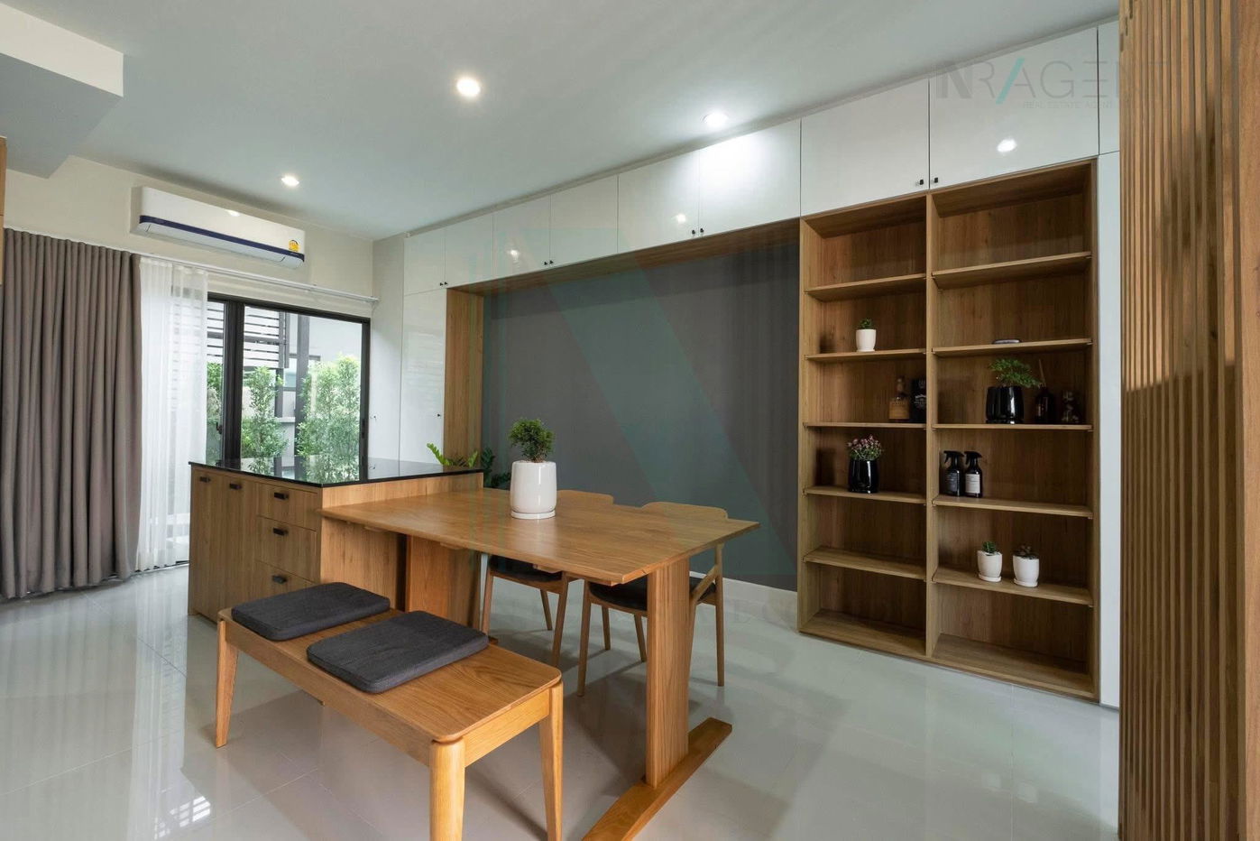 picture 🚩 For Sell Town house BAAN KLANG MUANG RAMA 9-KRUNGTHEP KREETHA 3-story 1 bedroom 2 bathroom - 5/8