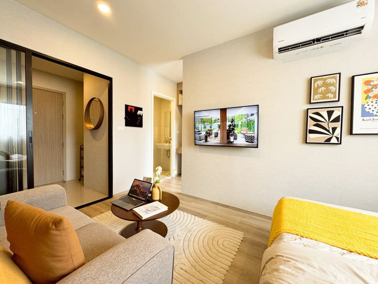 รูป 📣ขายคอนโด_Type 1 Bed 24 sqm คอนโดใหม่พร่อมอยู่ ใกล้มขแค่ 5 นาที* - รูปที่ 4/6