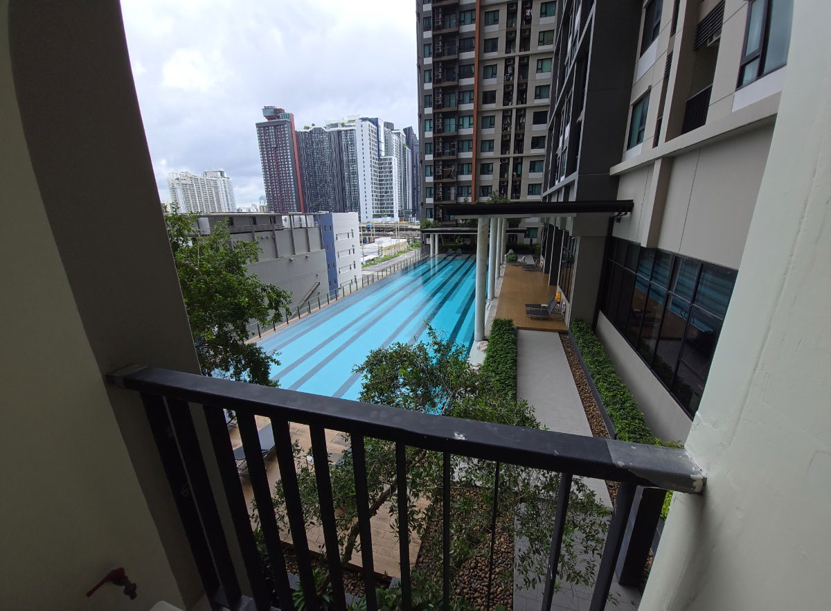 รูป ให้เช่าไลฟ์ อโศก ( Life Asoke) 1 ห้องนอน 30 ตรม ชั้น 8 เฟอร์นิเจอร์ครบชุด / ใกล้กับ MRT เพชรบุรี (150 เมตร) เพียง 1 สถานีถึงอโศก / ค่าเช่า 17,000 บาท - รูปที่ 7/21