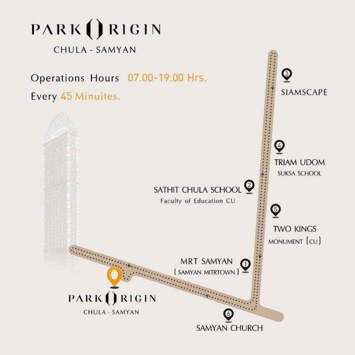 รูป WS1591 ให้เช่าห้อง Duplex สไตล์ Loft Park Origin จุฬา - สามย่าน เช่าเพียง 30,000 บาท/เดือน - รูปที่ 14/14