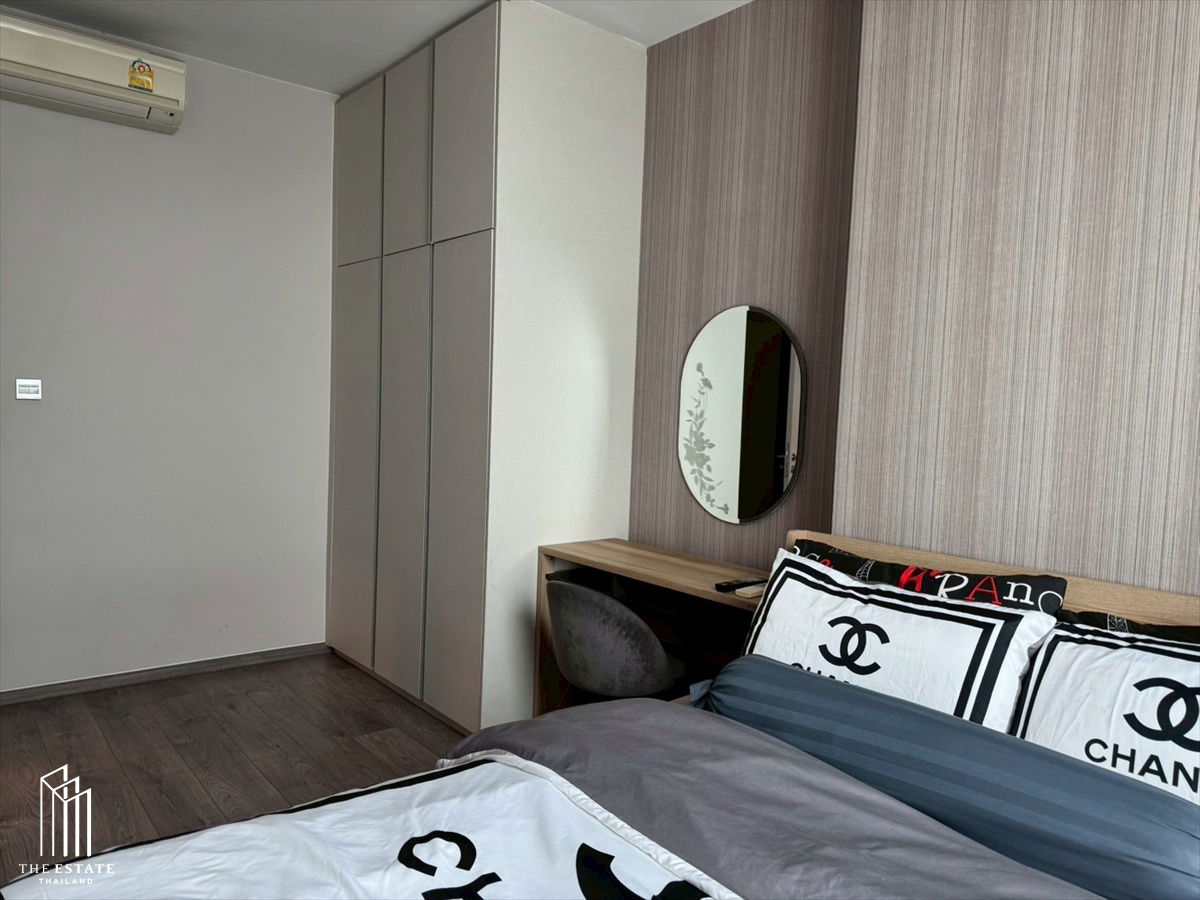 picture Condo for RENT Whizdom Avenue Ratchada-Ladprao High floor 20+ city view, beautifully decorated, electrical appliances, fully furnished, near MRT,  - 5/8