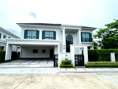 Houses for sale Muang Nonthaburi Nonthaburi : Setthasiri Ngamwongwan, a luxury home in the heart of Ngamwongwan, "Ready to be decorated and move in", fully furnished, private