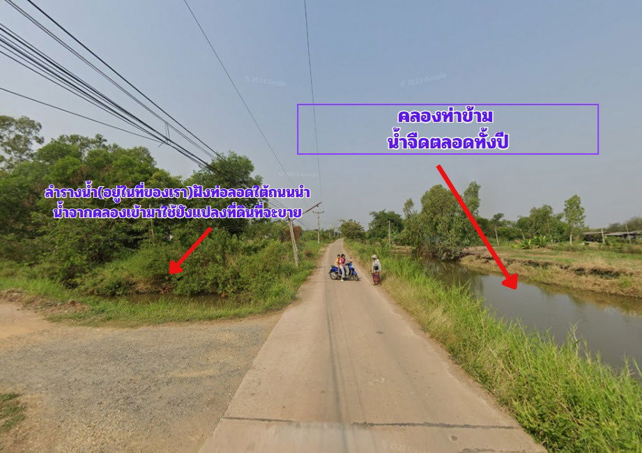 รูป ขายถูกที่สุด ที่ดิน 4 ไร่ๆละ 5.5 แสน  ต.ท่าข้าม อ.พนัสนิคม จ.ชลบุรี - รูปที่ 4/4