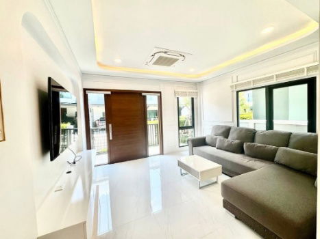 รูป ให้ เช่า: บ้านหรู The City Bangna 62 ตร.ว. ใกล้เมกะบางนา เฟอร์นิเจอร์ครบ พร้อมเข้าอยู่ - รูปที่ 2/11