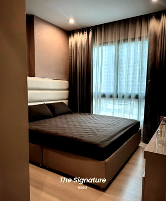 Condos for rent : For Rent: Condo The Signature by URBANO near BTS Saphan Kwai *2bed* at Line: @homefinder