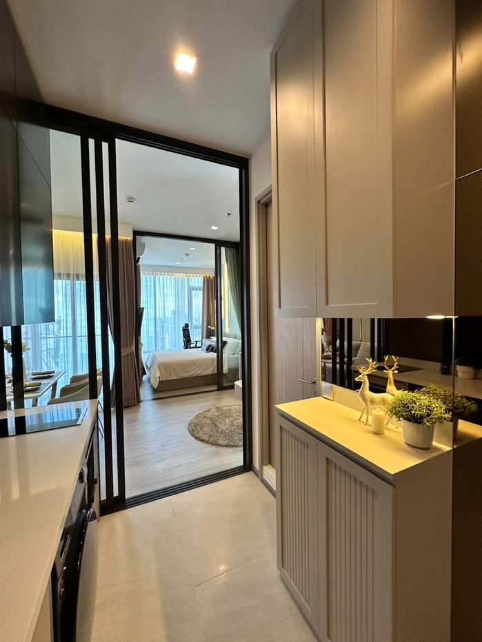 picture Luxurious luxury condo for rent, just finished decorating. The Address Siam RATATHEWI 1B1B 36SQM only 35K/Month. High level. - 5/5