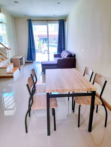picture LatSawai Market 1.1 km. LamLukka Khlong 2-storey townhouse, modern style 19 sq.w.149 sq.m. - 7/8