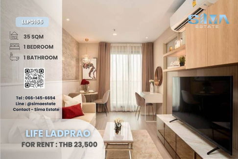 Life Ladprao for Rent – Right Next to BTS & MRT, Central Shopping Just Steps Away!