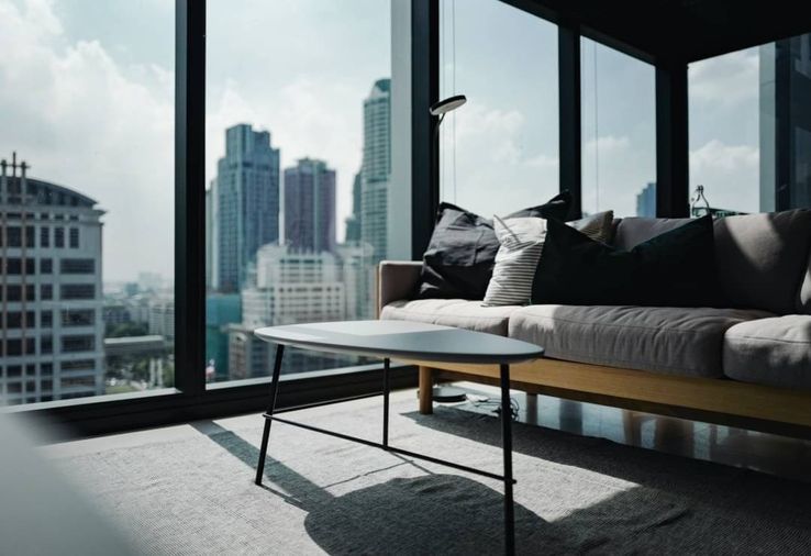 Corner unit  "มูฟอินได้ทันที พร้อมเฟอร์นิเจอร์คุณภาพ” 2 bed 68 Sq.m. เฟอร์สวยครบพร้อมเข้าอยู่ 