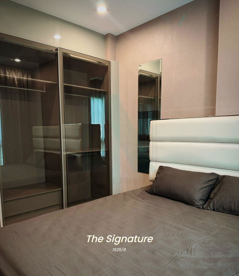 picture 📌 For Rent Condo THE SIGNATURE BY URBANO Building 1, Floor 8,2 bed room, Room size 48 sqm - 1/8