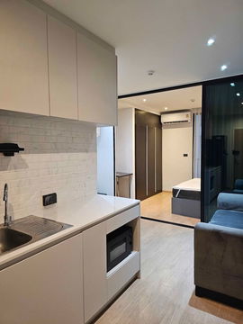 WS1598 🏢 Condo for rent The Matt Sathorn-Thapra 2 near MRT Tha Phra, only 11,000 baht/month.