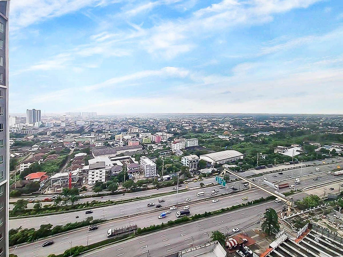 รูป ให้เช่า คอนโด The President เพชรเกษม บางแค แบบ 1 ห้องนอน 35 ตรม ชั้นสูง เฟอร์นิเจอร์ เครื่องใช้ไฟฟ้าครบ ใกล้ MRT หลักสอง กาญจนาภิเษก : EL25R-004 - รูปที่ 6/14