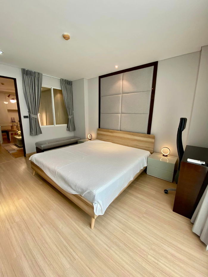 picture The Address Pathumwan【𝐒𝐄𝐋𝐋 & 𝐑𝐄𝐍𝐓】🔥Simple and luxurious design, complete furniture in every corner, city view.🔥  Contact Line ID: @hacondo - 2/10