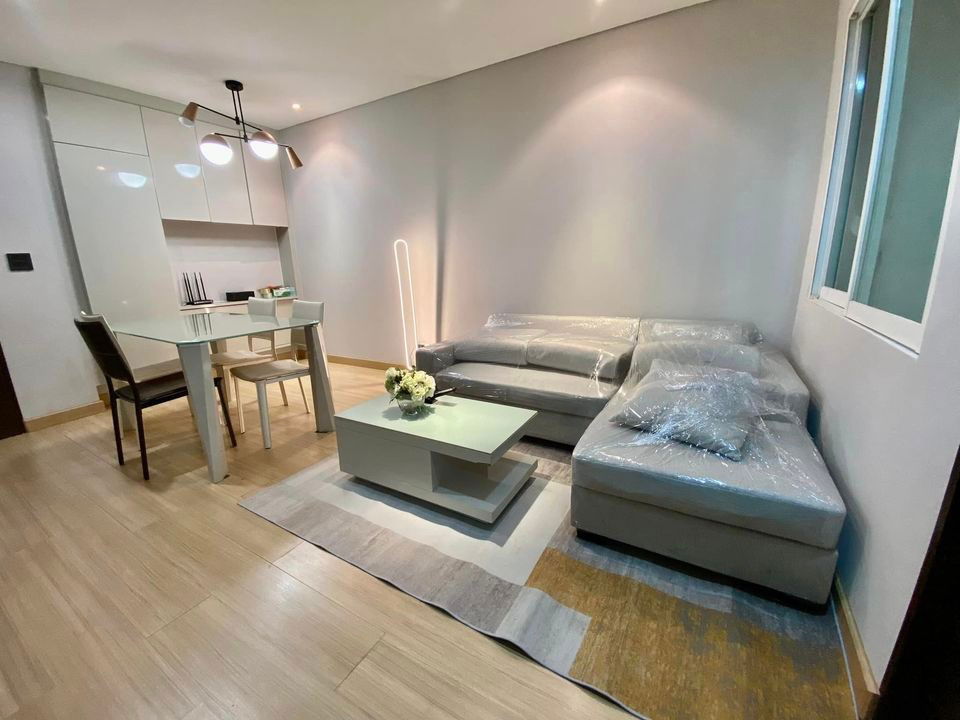 picture The Address Pathumwan【𝐒𝐄𝐋𝐋 & 𝐑𝐄𝐍𝐓】🔥Simple and luxurious design, complete furniture in every corner, city view.🔥  Contact Line ID: @hacondo - 4/10