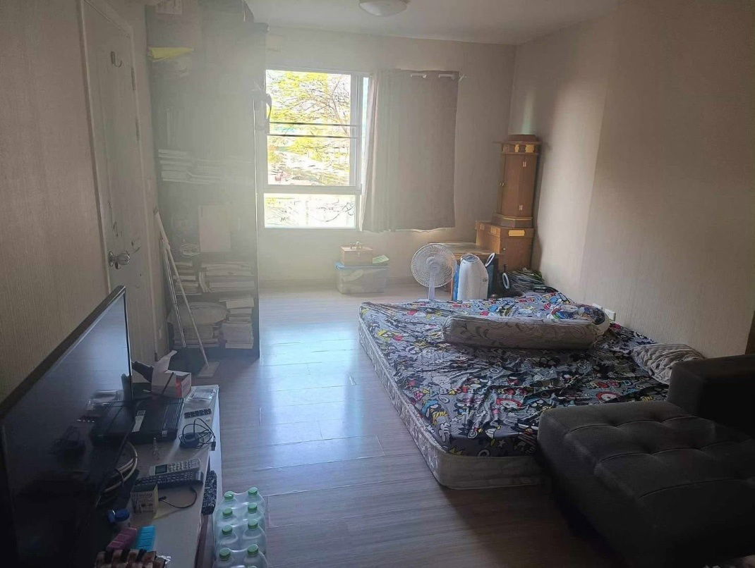 รูป ห้องจริงมีเตียง + เครื่องซักผ้า‼️ให้เช่า พลัม คอนโด นวมินทร์ 86 🏡 #ตอบแชทไว 🔥🔥รหัส B174 - รูปที่ 2/5