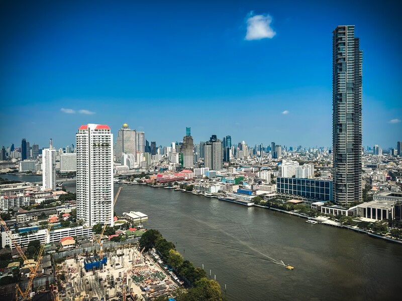 picture For Rent: Chapter Charoennakhon Riverside Condo High-rise  with 2 towers, located by the Chao Phraya River. 2 Bedrooms, 2 Bathrooms, 67.55 sq.m. - 11/11
