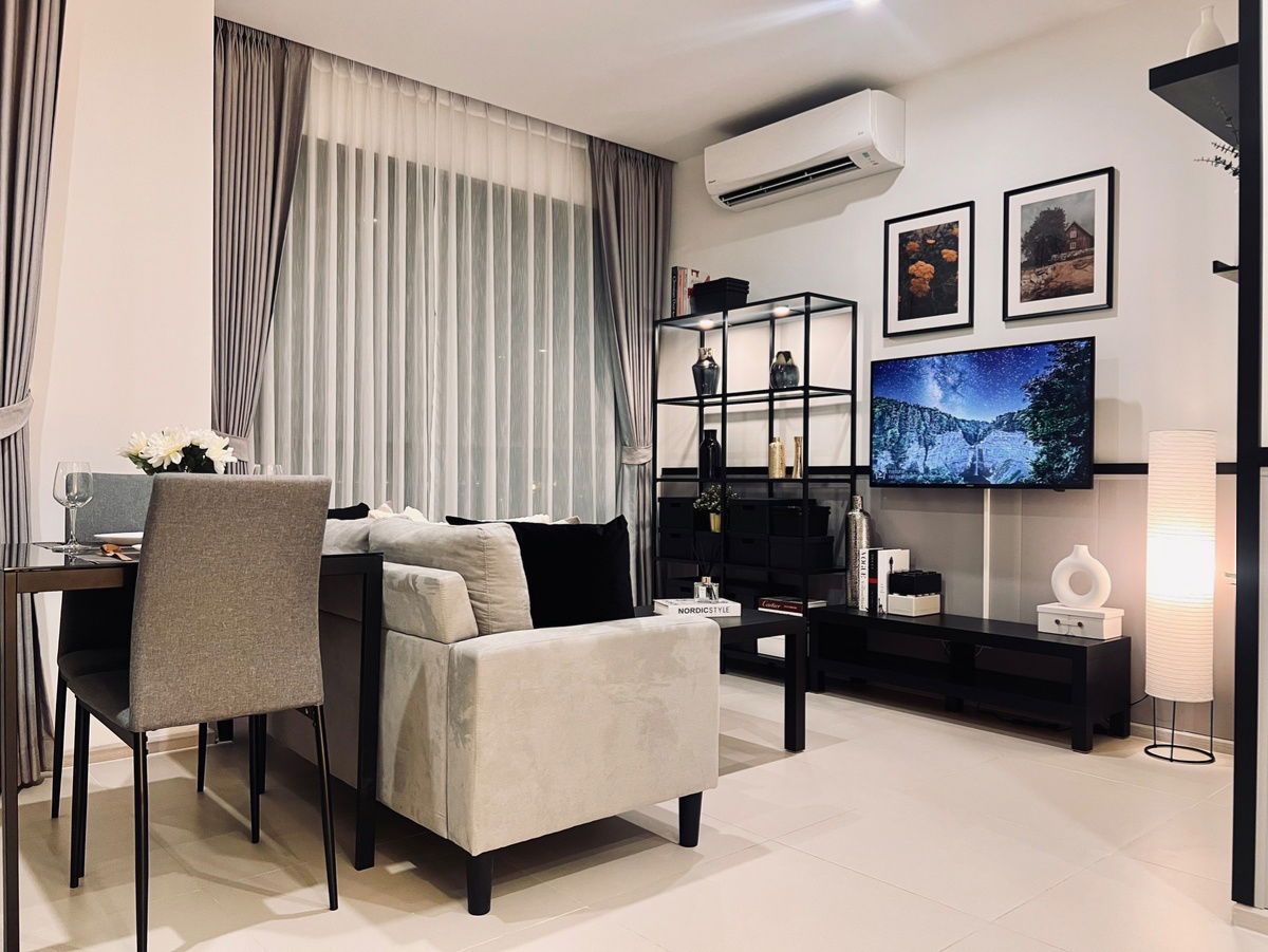 รูป 🎯💎โกรว รัตนาธิเบศร์💎🎯 ติดรถไฟฟ้า 0 เมตร MRTไทรม้า(สายสีม่วง)เชื่อมต่อสถานีเตาปูน - รูปที่ 4/10