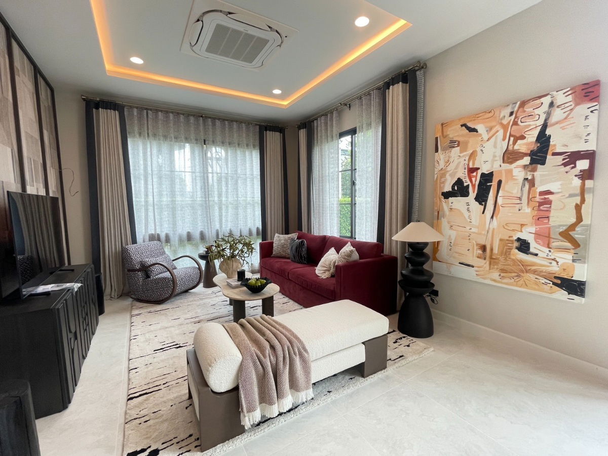 รูป เศรษฐสิริ งามวงศ์วาน บ้านหรูใจกลางเมืองงามวงศ์วาน "พร้อมตกแต่งเข้าอยู่ได้เลย" เฟอร์นิเจอร์ครบ มีความเป็นส่วนตัว - รูปที่ 5/20