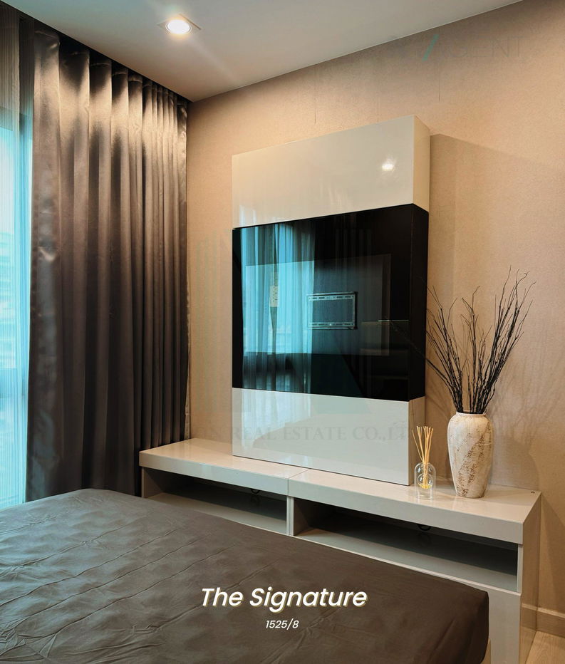 picture For Rent Condo THE SIGNATURE BY URBANO Building 1, Floor 8,2 bed room, Room size 48 sqm - 4/8