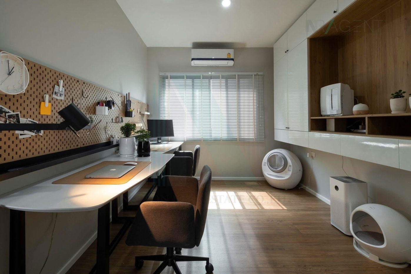 picture 🚩 For Sell Town house BAAN KLANG MUANG RAMA 9-KRUNGTHEP KREETHA 3-story 1 bedroom 2 bathroom - 3/8