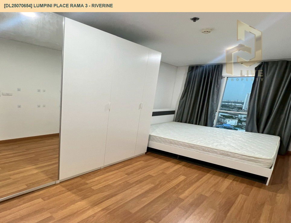 picture DL25070654 Condo for rent, Lumpini Place Rama 3 - Riverine near -, ready to move in, call urgently 0656133286 LineID @534wlwof - 5/11