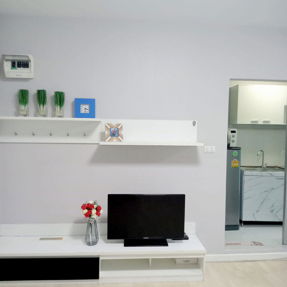รูป ให้เช่าดีคอนโด รามคำแหง 64 ห้องสวย มีเครื่องซักผ้า 📞097-2161939 - รูปที่ 4/12