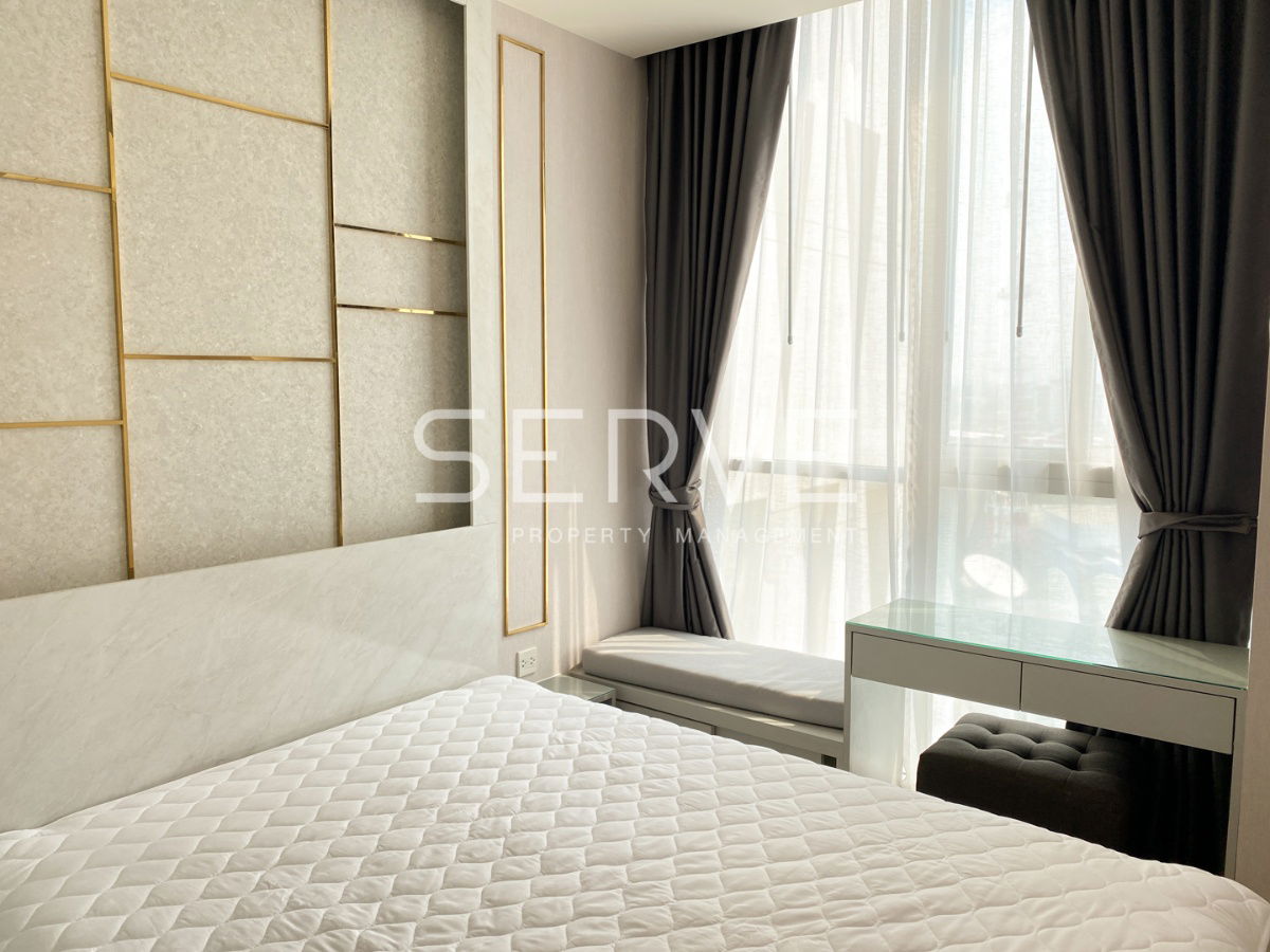 picture 1 Bed City view Fully furnished Condo High Rise Good Location  Close to  MRT Thailand Cultural Centre Station @ Noble Revolve Ratchada 2  - 4/6