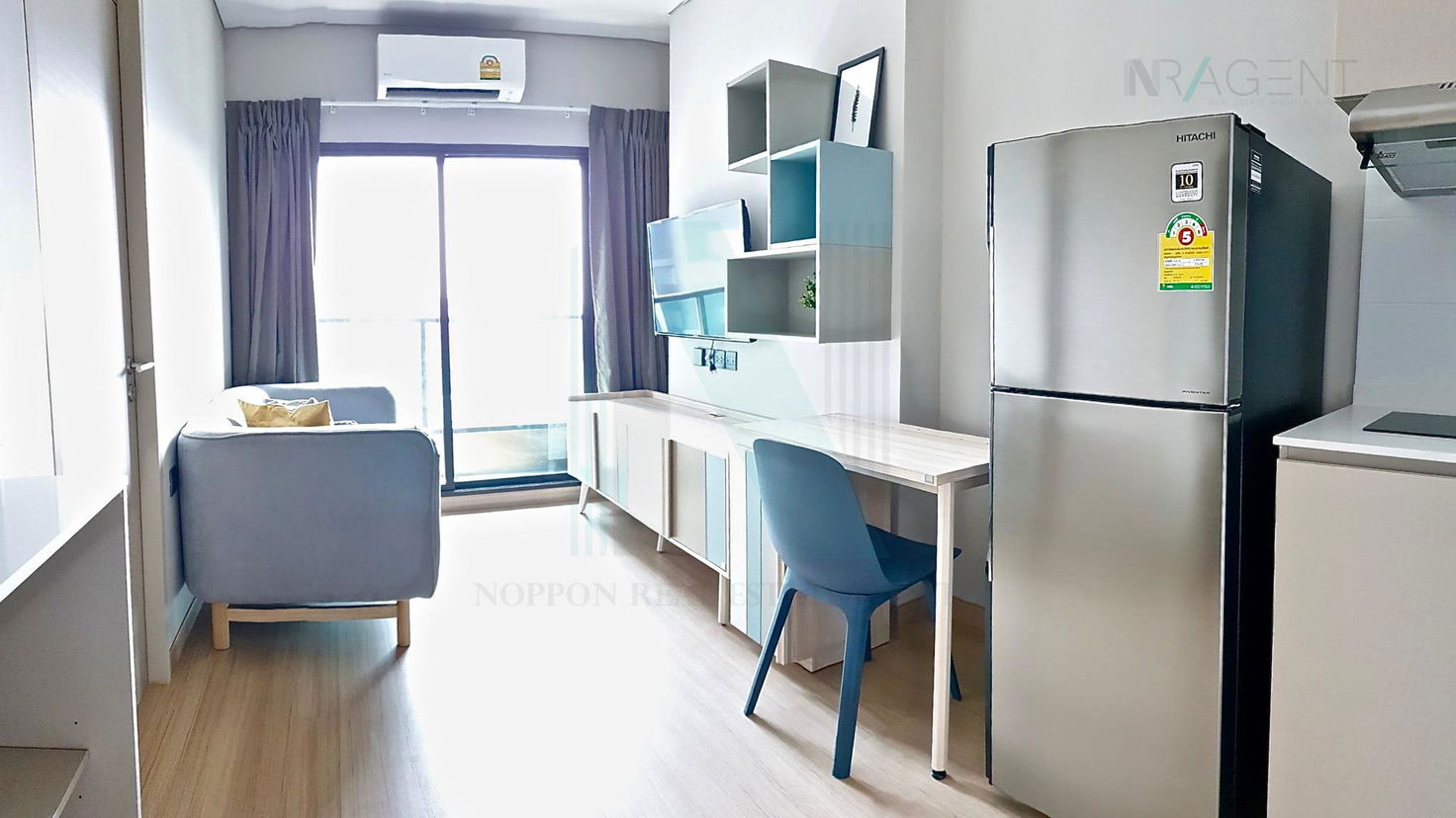 picture 🔺 For Sell Condo LUMPINI SUITE PHETCHABURI - MAKKASAN Building 1, Floor 34,1 bed room, Room size 27.00 sqm - 3/8
