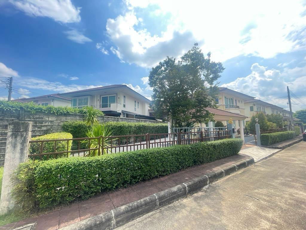 picture sale, 2-storey detached house, good location in the project, Khuan Lang area, size 72.2 sq.w., 3 bedrooms, selling for 4.5 million baht - 10/10