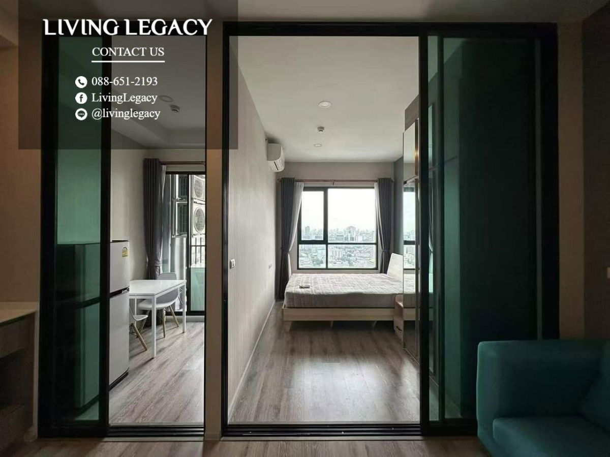 picture SN92L1 Condo For Rent KnightsBridge Collage Ramkhamhaeng 31 Sq.M. Floor 20 line id : @livinglegacy - 3/7