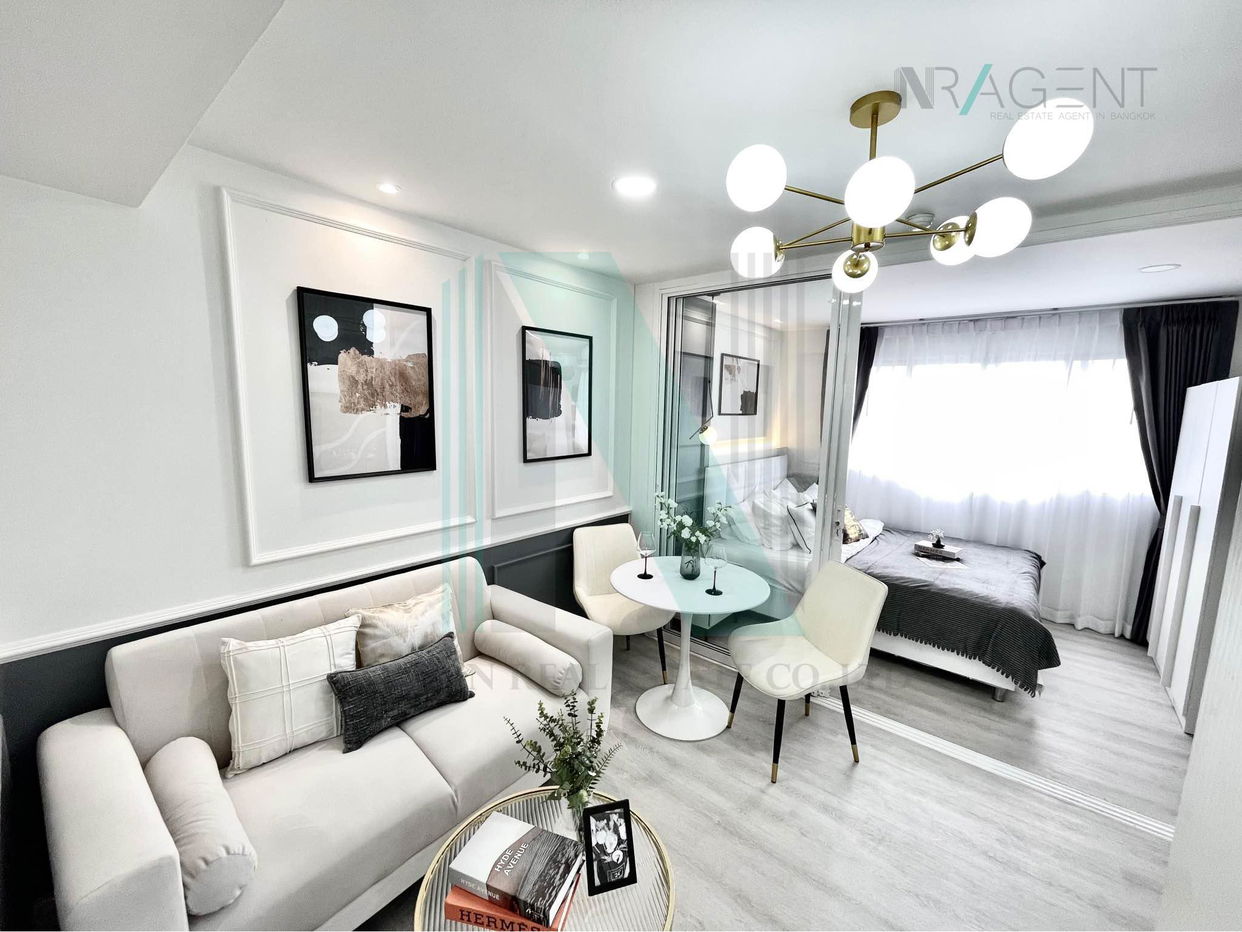 picture For Rent Condo LUMPINI CENTER NAWAMIN Building B, Floor 4,1 bed room, Room size 27 sqm - 1/8