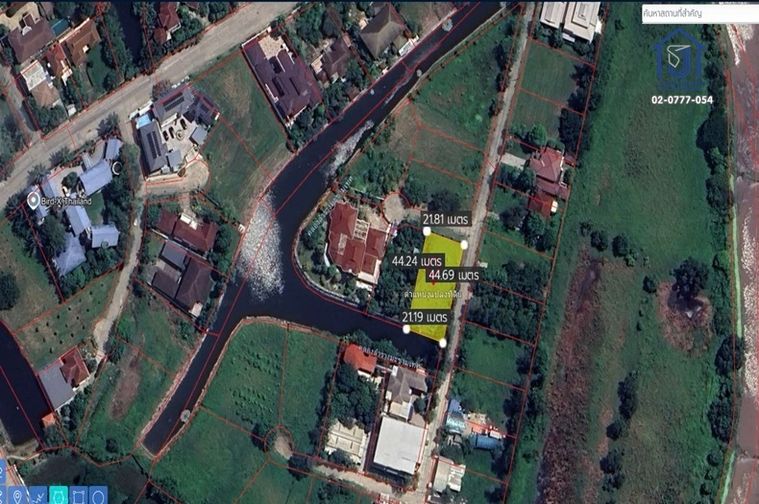 Land for sale, 234 sq wah, Khlong Sam Wa