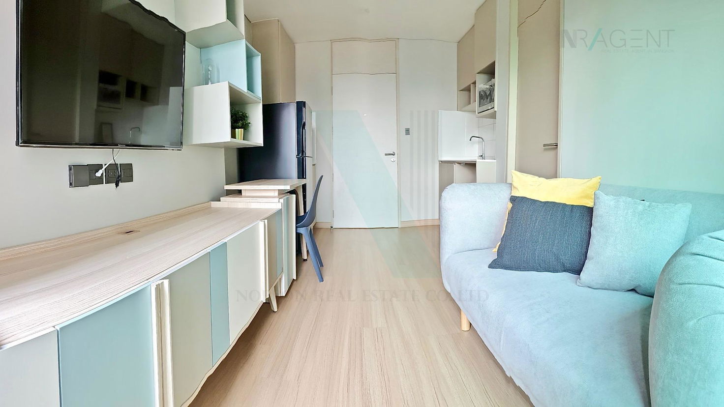 picture 🔺 For Sell Condo LUMPINI SUITE PHETCHABURI - MAKKASAN Building 1, Floor 34,1 bed room, Room size 27.00 sqm - 5/8