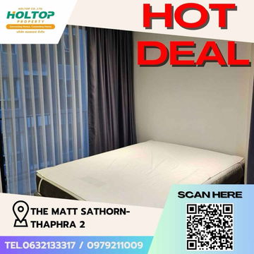 #Z1553 Condo for rent The Matt Sathorn-Thaphra 2
