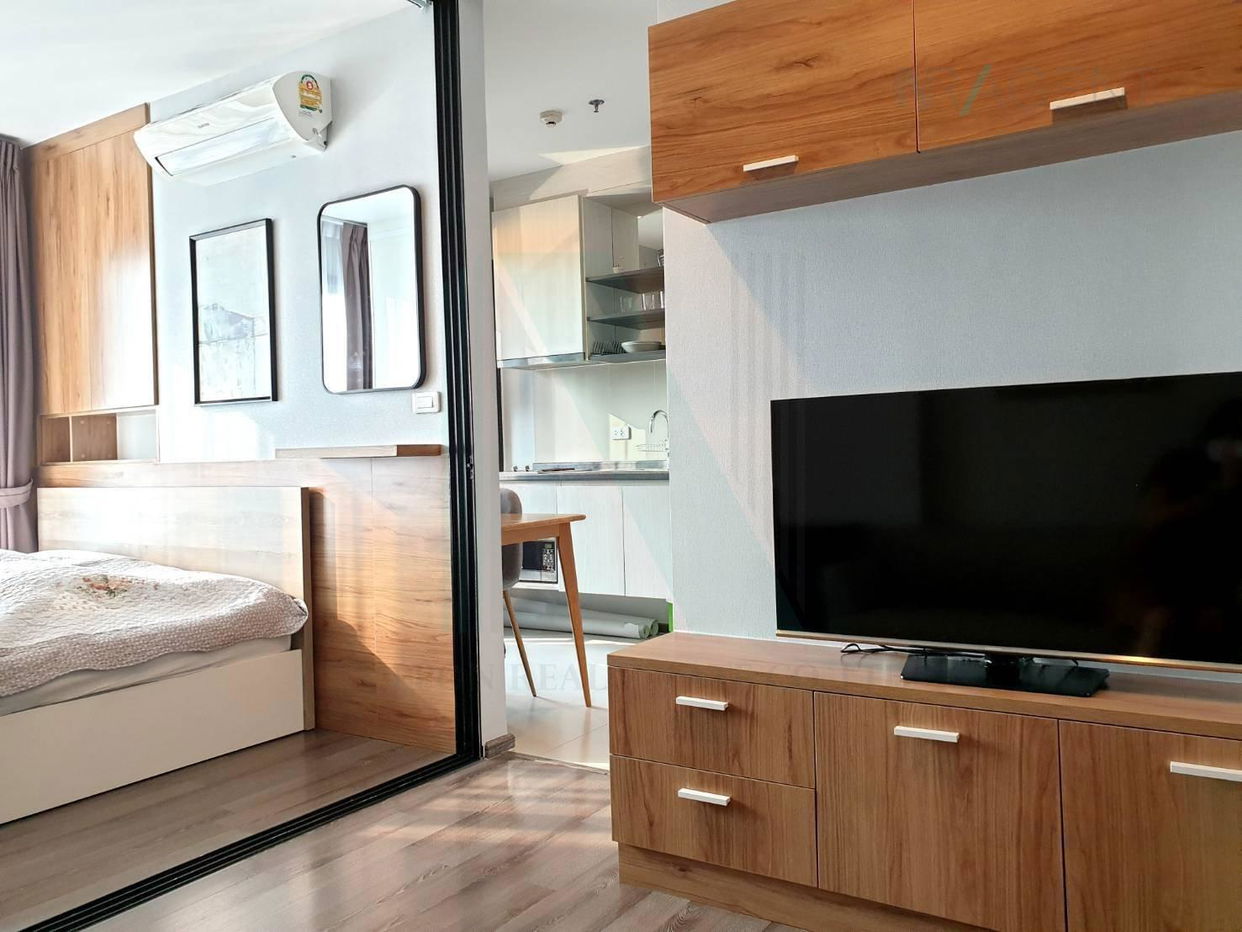 picture 📌 For Rent Condo THE BASE PARK WEST SUKHUMVIT 77 Building 1, Floor 31,1 bed room, Room size 27.00 sqm - 3/8