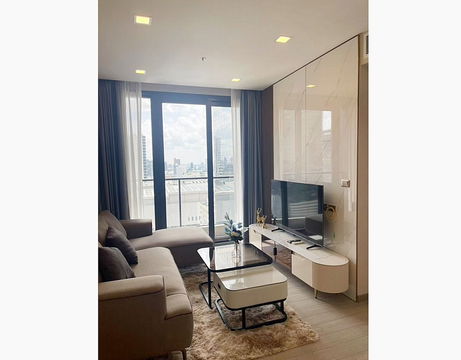 Call : 095-254-6826 Condo One 9 Five Asoke-Rama 9 แบบ 2 ห้องนอน 2 ห้องน้ำ ชั้นสูง ห้องใหม่ ตกแต่งครบ