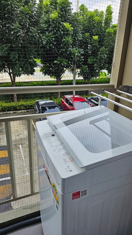 picture P1098 Condo for rent Lumpini Ville Pranangklao-Riverview, 2 bedrooms, beautiful room with washing machine, ready to move in. - 8/12
