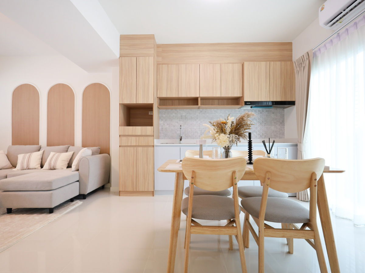 รูป ขายบ้าน อินดี้3 ประชาอุทิศ90 ห้องตกแต่งใหม่สวยตรงปก เพียง 2.35 ล. เดินทางสะดวกใกล้ทางด่วน - รูปที่ 10/47