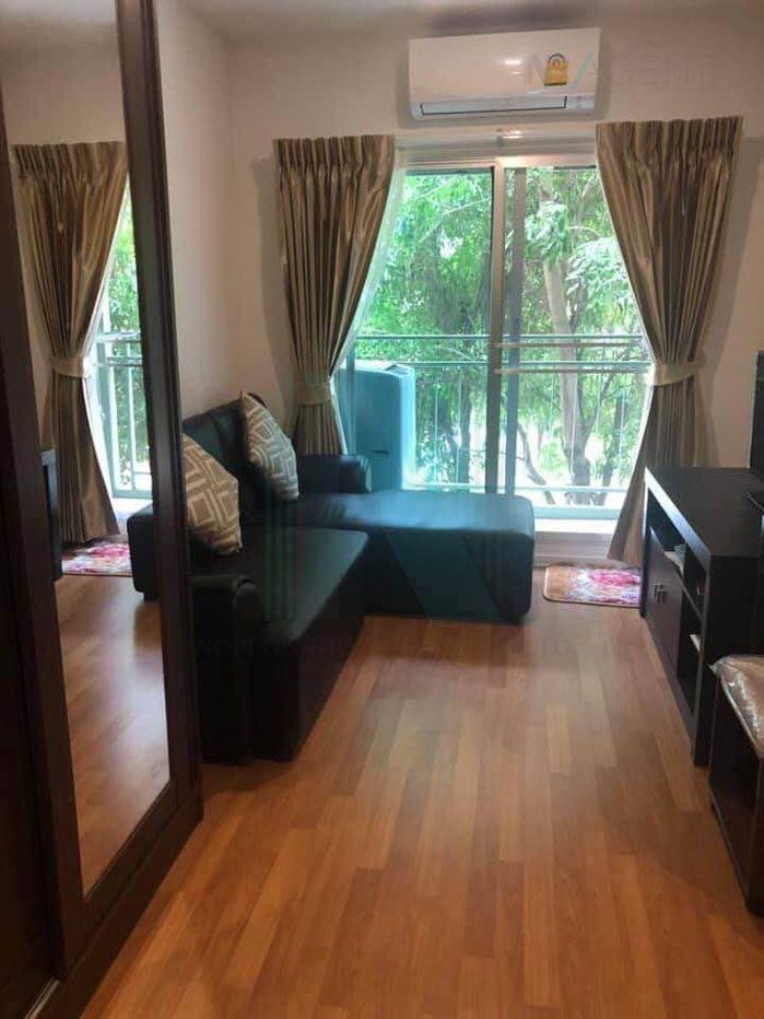 picture 🎉 For Rent Condo LUMPINI PLACE BANGNA KM.3 Building B, Floor 2,1 bed room, Room size 26.00 sqm - 1/8