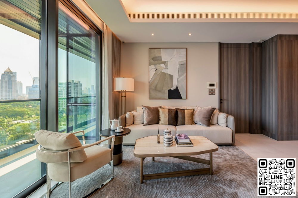 picture ✨Line ID @556ryccg 🚞Luxury condo-Lumphini park view 87 sqm 1 Bedroom Floor14 Sindhorn Tonson, Sarasin road Fully furnished - 3/15