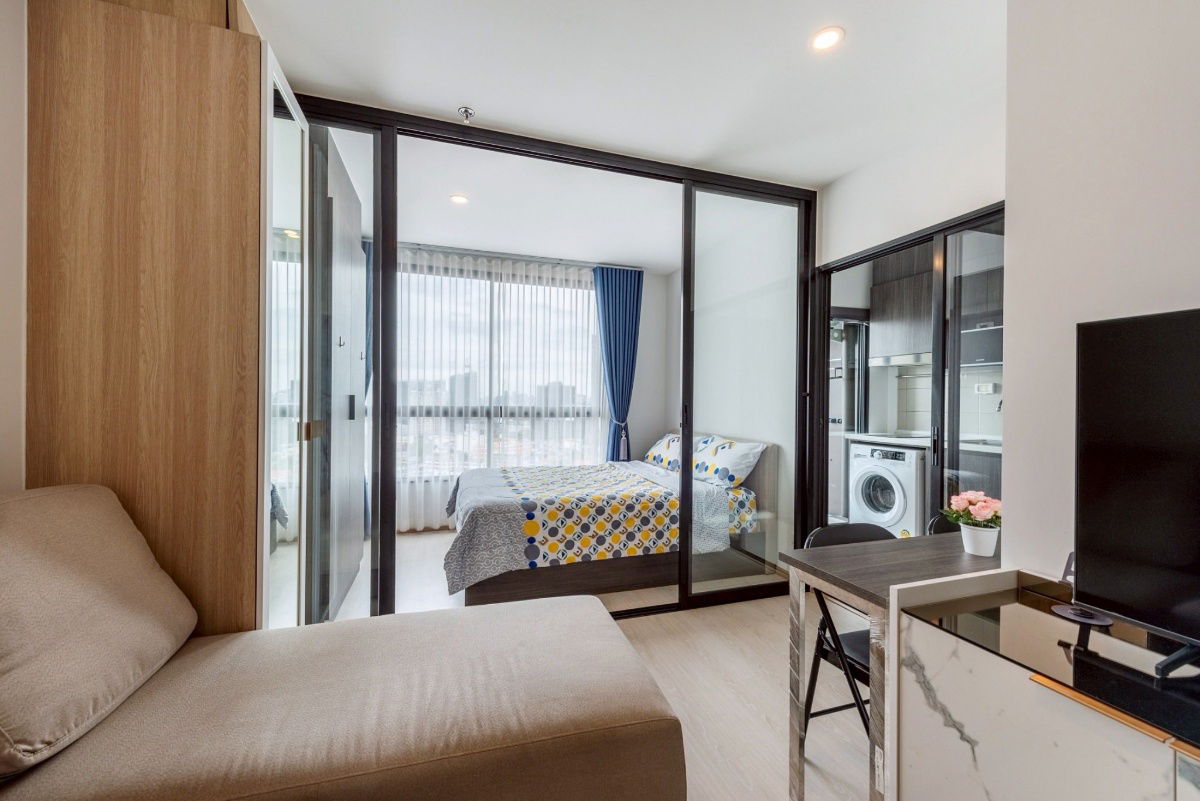 picture 🟢For Sale🟢Elio Del Nest Udomsuk, beautiful room, fully furnished📱ADD LINE @nathong97 (reply ⚡ 24 Hr) P593 - 15/27