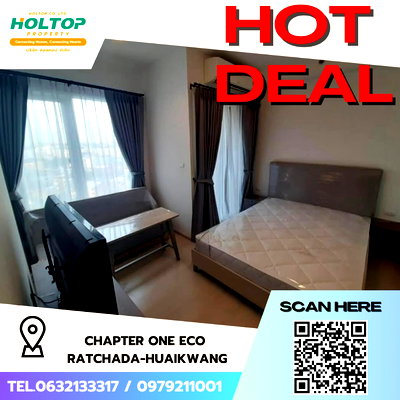 Condos for rent : #S4151 For Rent Chapter One Eco Ratchada-Huaikwang