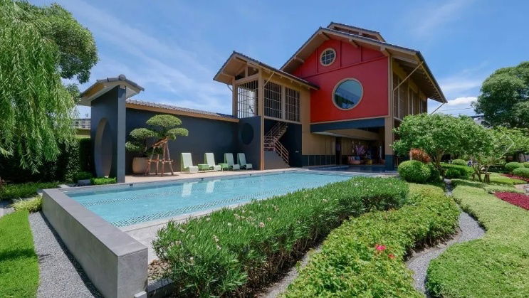 picture Show House for sale!!, decorated in Japanese style, fully furnished, RTM  Near the expressway! price 9.59 MB. Special price 7.99 MB.!!!!  - 15/17