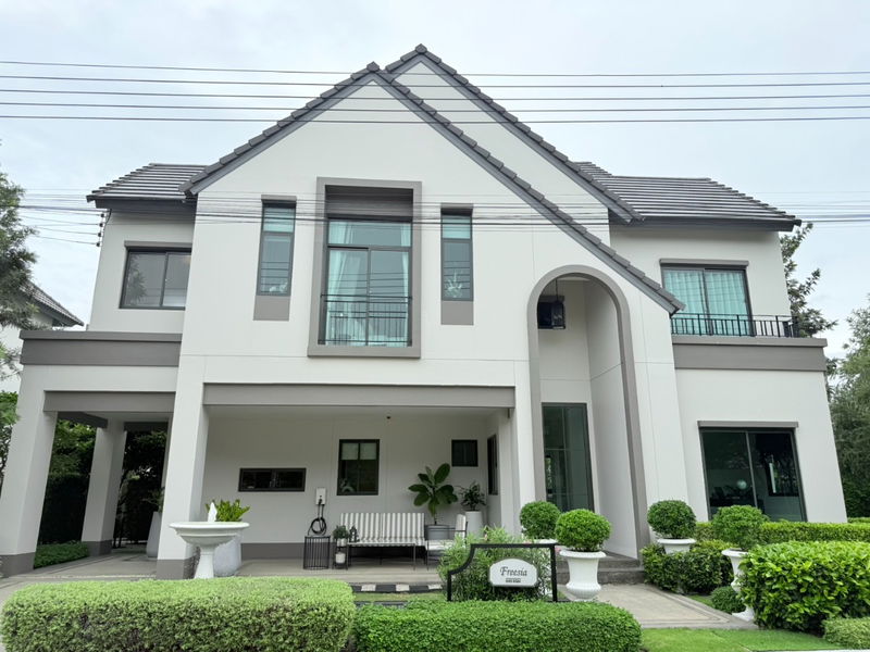 Houses for sale : Show Home for Sale: “Saransiri Bangna” – Freesia Model | Fully Furnished, Move-In Read