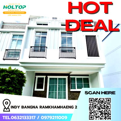 Townhouses for rent : #R5280  House for rent Indy Bangna Ramkhamhaeng 2