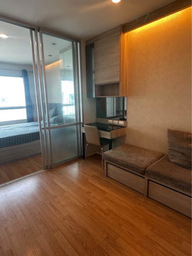 For rent, Lumpini Ville On Nut - Phatthanakan, 1 bedroom, 7th floor, Building D1, near Supermarket Max Value.