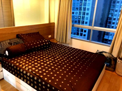 Condos for rent Assumption University Huamark Campus (Abac Huamark) : Lumpini  Place srinakarin-huamark  | 10K. per month  |  26.05 sq.m.  1Bed 1Bath  15th Floor