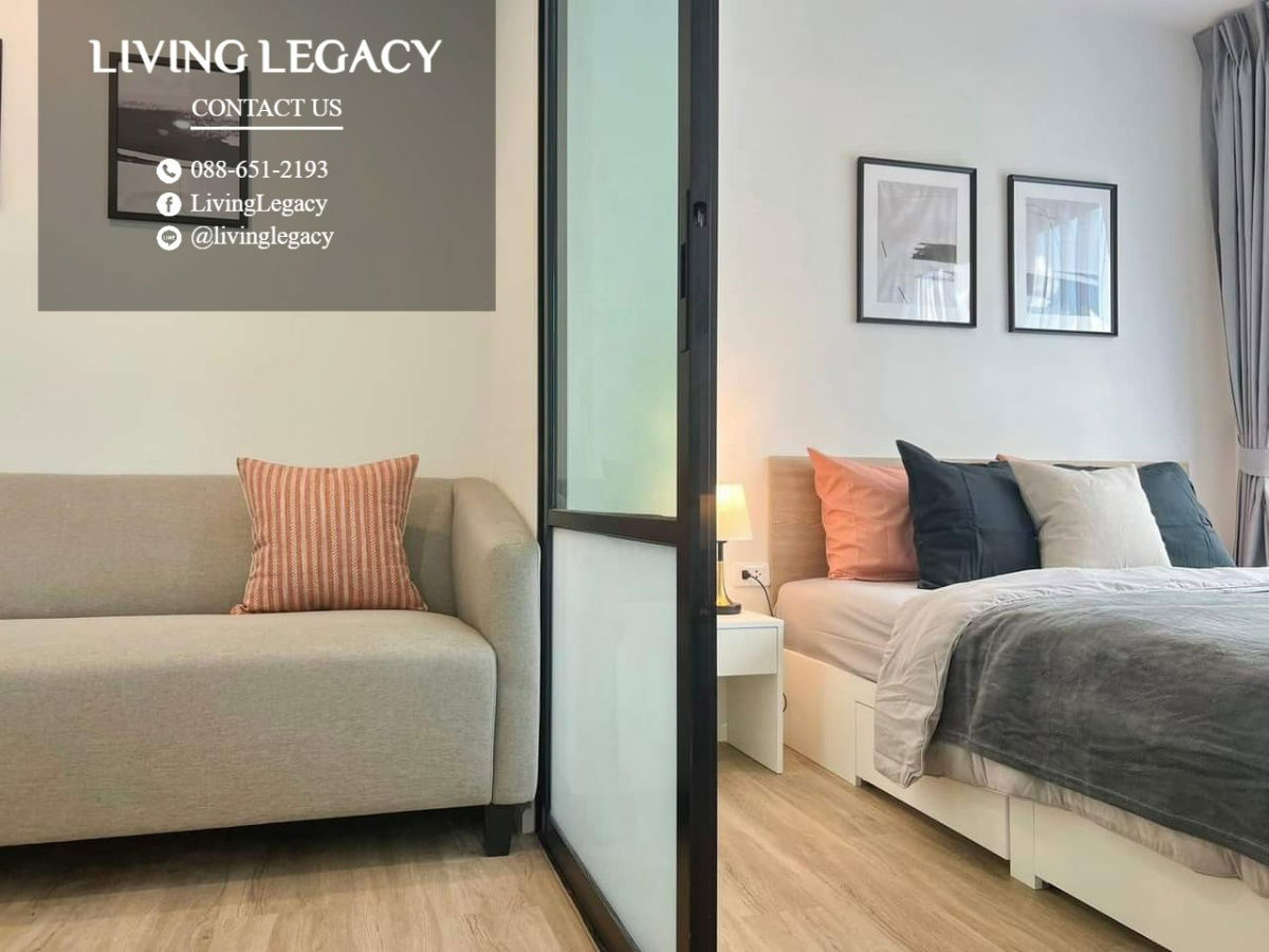 รูป SJKRTJ ให้เช่าคอนโด iCondo Active Phatthanakan 23.7 ตร.ม. ชั้น 4 ตึก A line id : @livinglegacy - รูปที่ 5/13